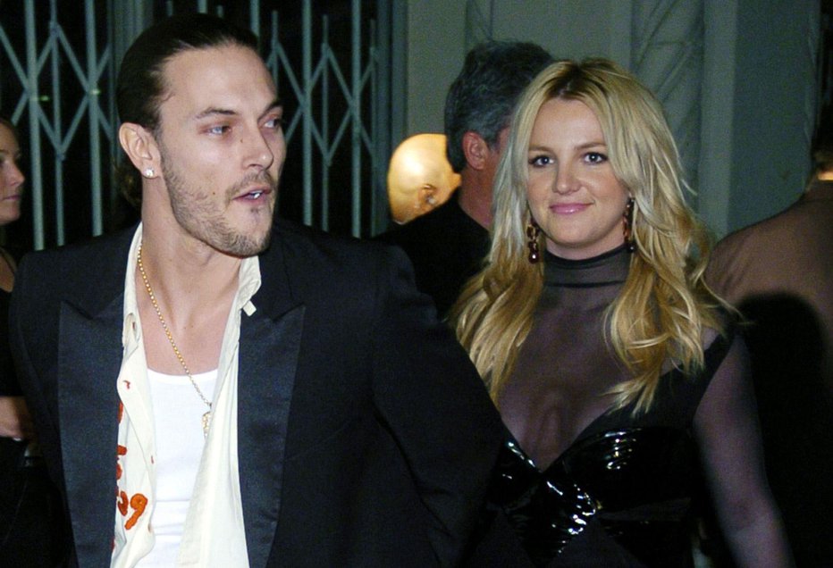 Fotografija: Britney Spears in Kevin Federline leta 2006. FOTO: Chris Pizzello, Reuters
