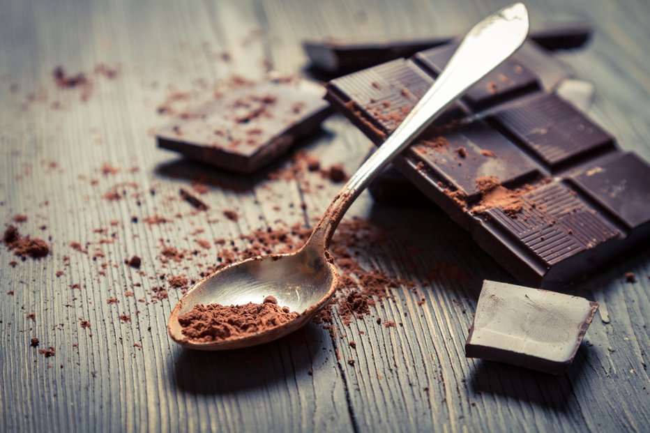 Fotografija: V grenkem kakavu in temni čokoladi je veliko bakra. FOTO: Shaiith/Shutterstock
