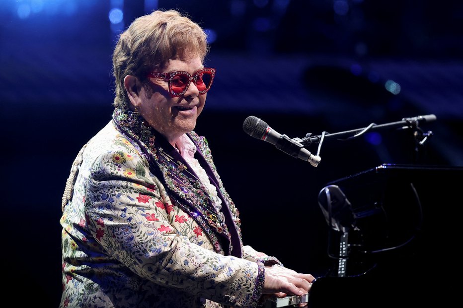 Fotografija: Elton John. FOTO: Jonathan Bachman, Reuters
