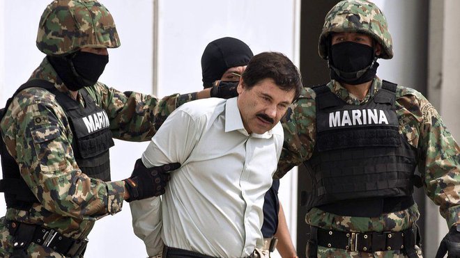 Aretacija zloglasnega voditelja Sinaloa Joaquina Guzmana, imenovanega El Chapo
Foto: Getty Images
