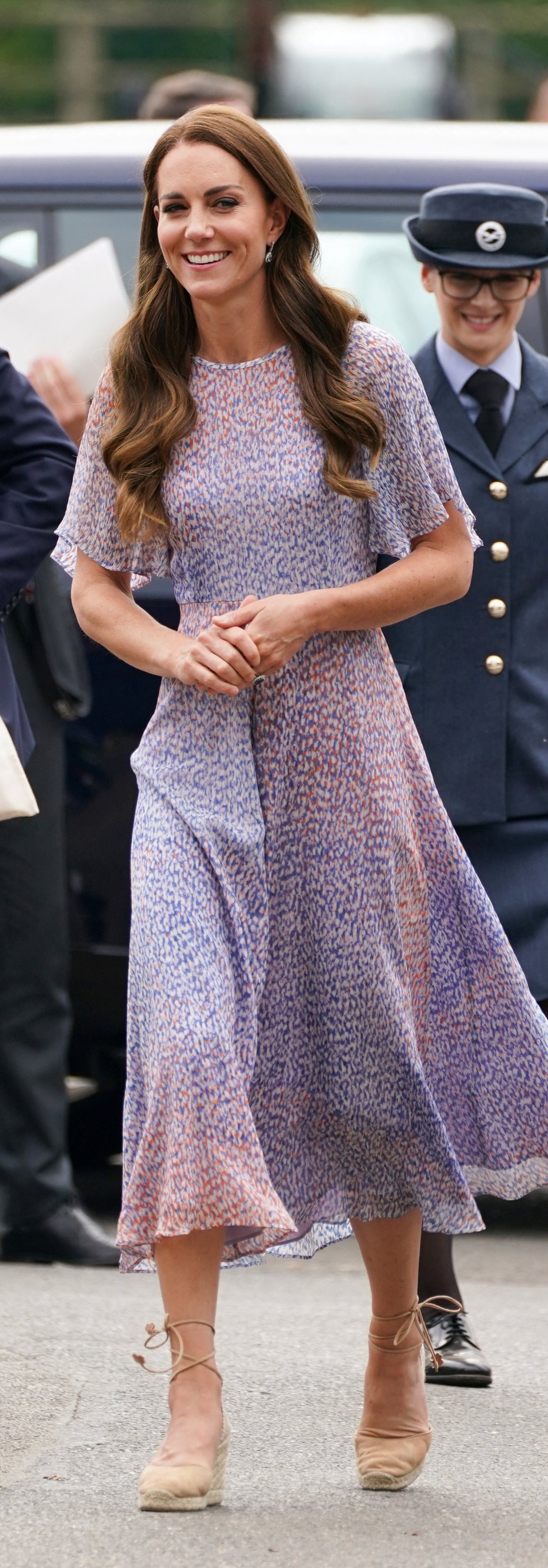 Fotografija: Kate Middleton že leta prisega na znamko Castañer. FOTO: Reuters
