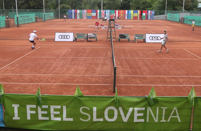 Um torneio internacional Sênior ITF 400 extremamente forte está ocorrendo em Tivoli.  FOTO: Dejan Javornik