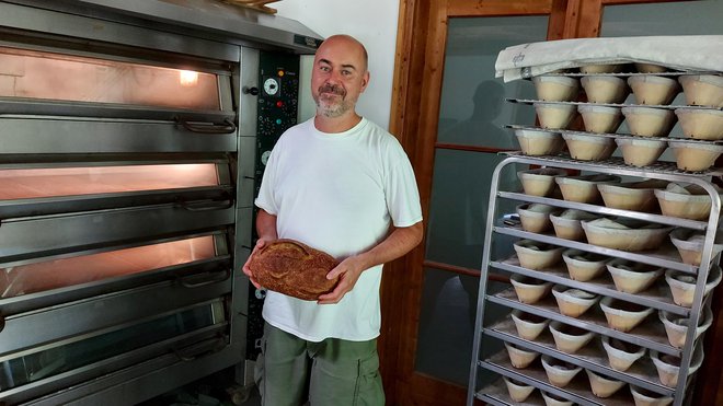 Peter Horvat a ouvert la boulangerie en 2018.