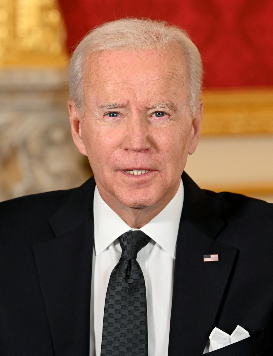 Fotografija: Ameriški predsednik Joe Biden. FOTO: Pool Via Reuters
