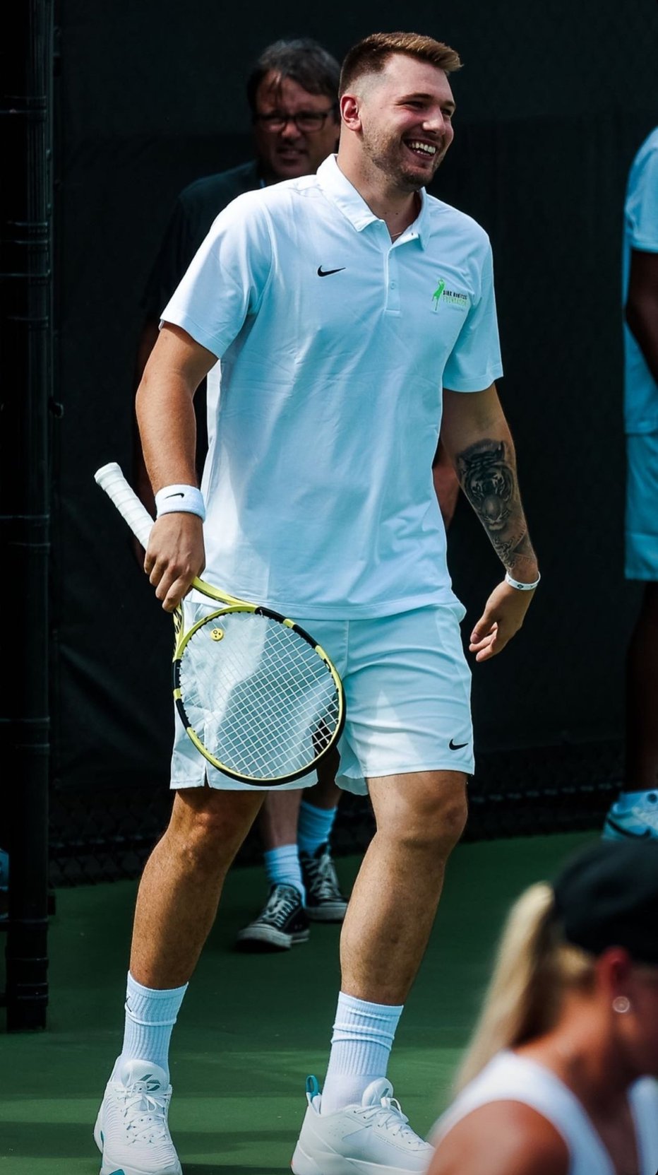 Fotografija: Tudi tenis mu gre odlično od rok.
