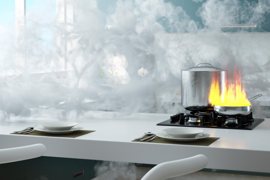 Fotografija: Požar je izbruhnil v kuhinji. Simbolična fotografija. FOTO: Guliver/getty Images
