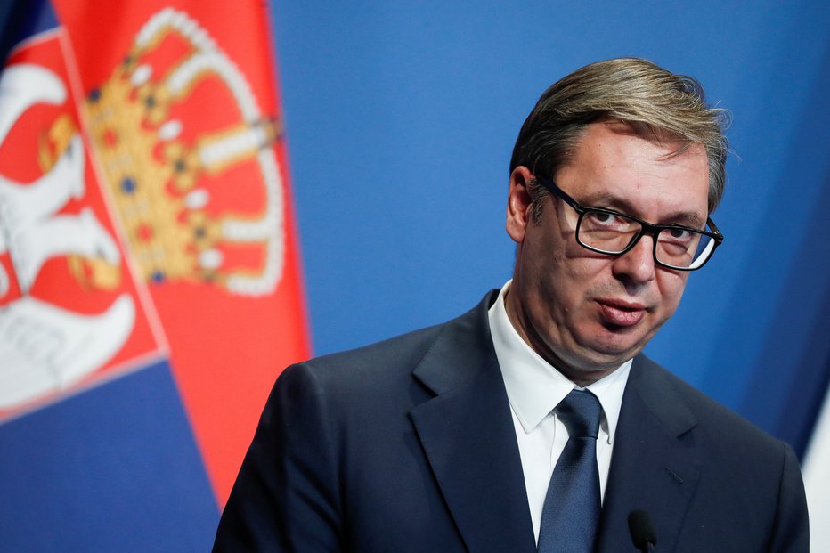 Fotografija: Aleksandar Vučić. FOTO: Bernadett Szabo, Reuters

