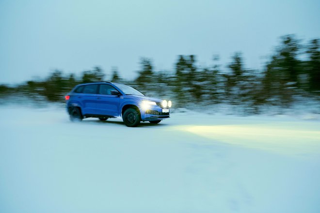 Zima je vozniško najzahtevnejši del leta. FOTO: AMZS
