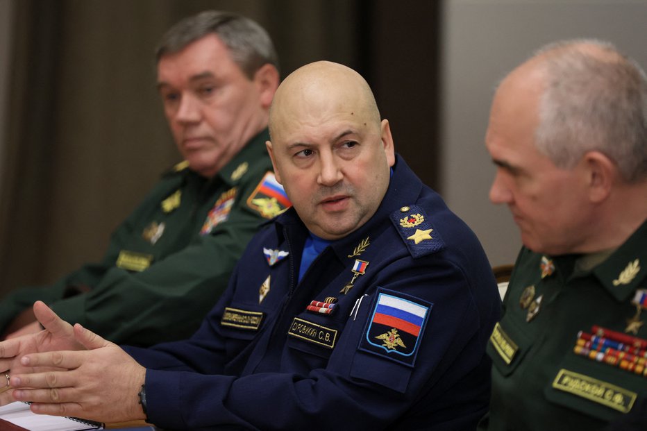 Fotografija: Ruski general  Sergej Surovikin. FOTO: Sputnik, Via Reuters
