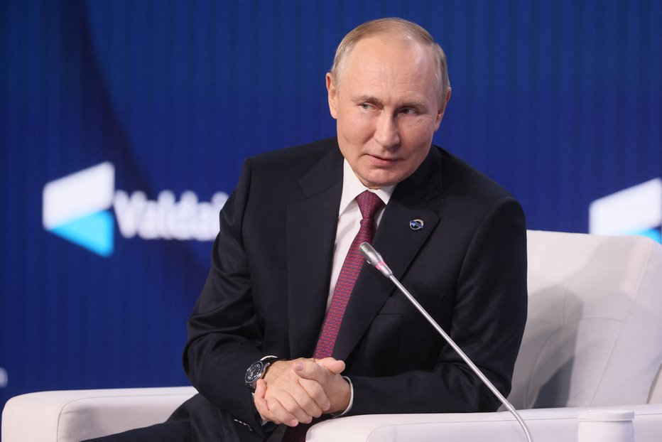 Fotografija: Ruski predsednik Vladimir Putin. FOTO: Sputnik, Via Reuters
