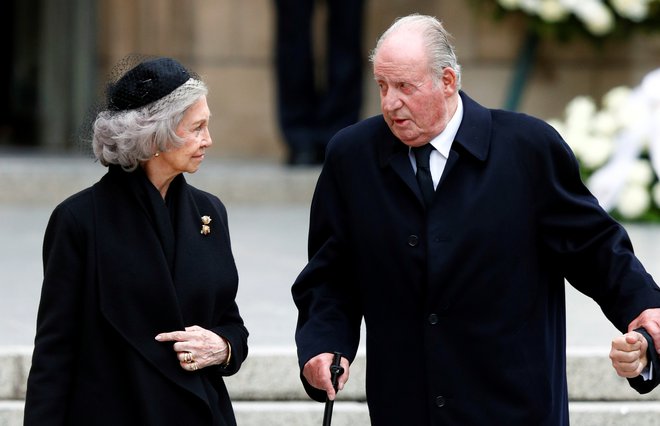 Juan Carlos in kraljica Sofia sta še vedno poročena. FOTO: Francois Lenoir/Reuters
