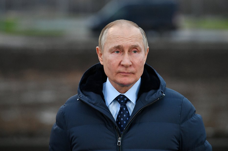Fotografija: Vladimir Putin. FOTO: Sputnik/Maxim Blinov/Pool via REUTERS
