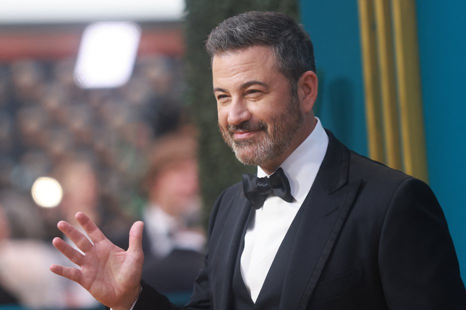 Fotografija: Jimmy Kimmel uživa veliko zaupanje Akademije. FOTO: Aude Guerrucci/Reuters
