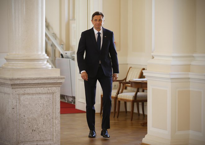 Borut Pahor se po 10 letih poslavlja s položaja predsednika republike. FOTO: Jože Suhadolnik
