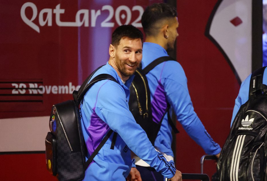 Fotografija: Lionel Messi uživa strahospoštovanje tekmecev tudi na letošnjem mundialu. FOTO: Hannah Mckay/Reuters
