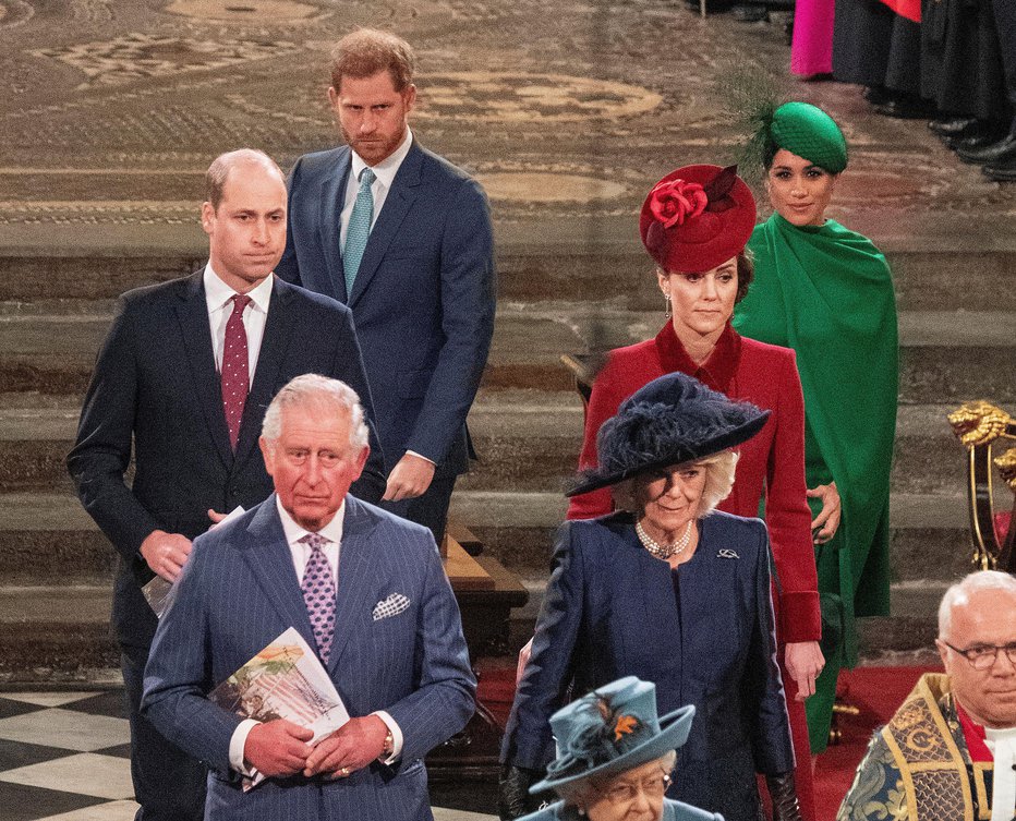 Fotografija: Kralj bo Harryju in Meghan vse oprostil, a le, če dokumentarec ne bo negativno prikazal njegove žene Camille. FOTO: Phil Harris, Pool Reuters
