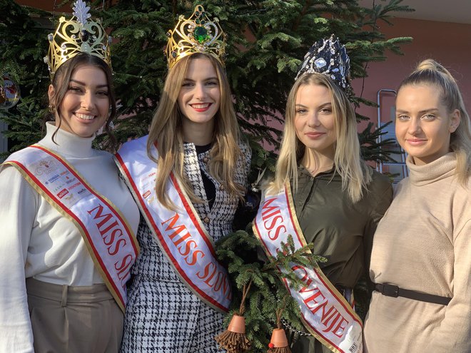 Nosilke nazivov miss Slovenije so obiskale VDC Zasavje. FOTO: Arhiv Miss Slovenije
