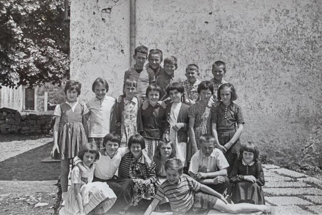 Učenci zadnje generacije v šolskem letu 1961/62 FOTO: Osebni arhiv
