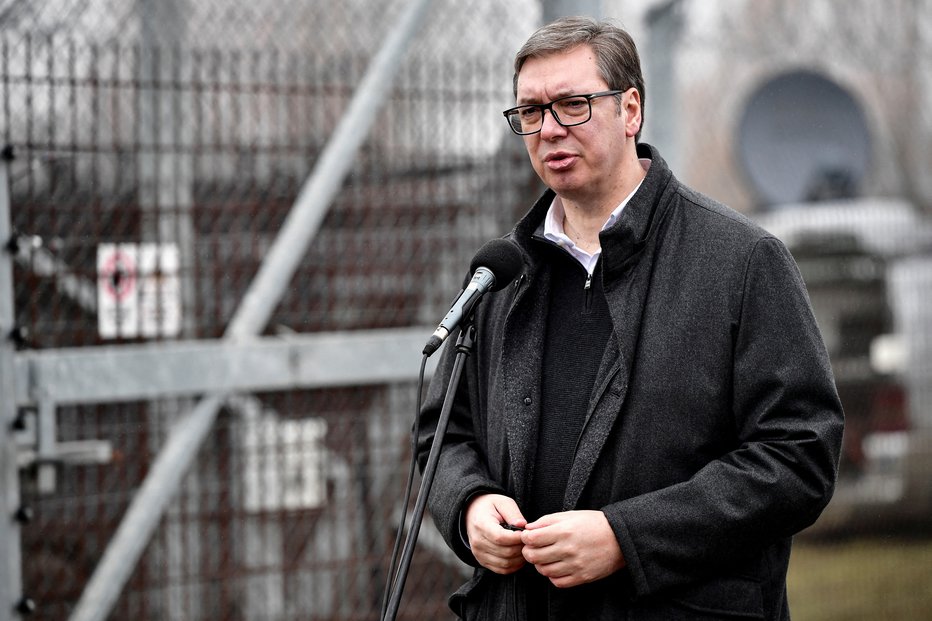 Fotografija: Srbski predsednik Aleksandar Vučić. FOTO: Marton Monus, Reuters
