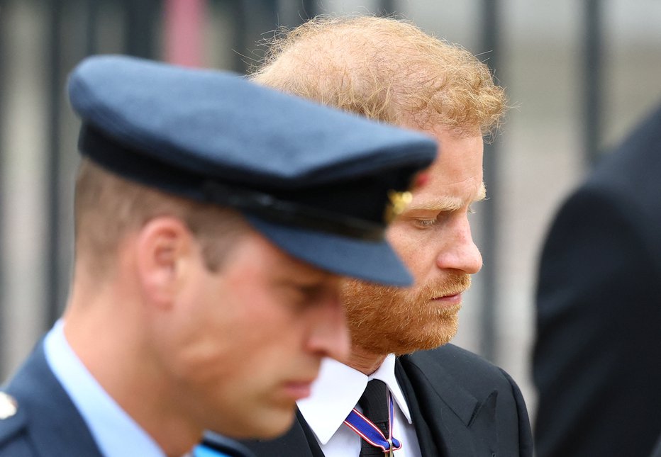 Fotografija: Princ William je s Harryjem prekinil vse stike. FOTO: Hannah Mckay, Reuters
