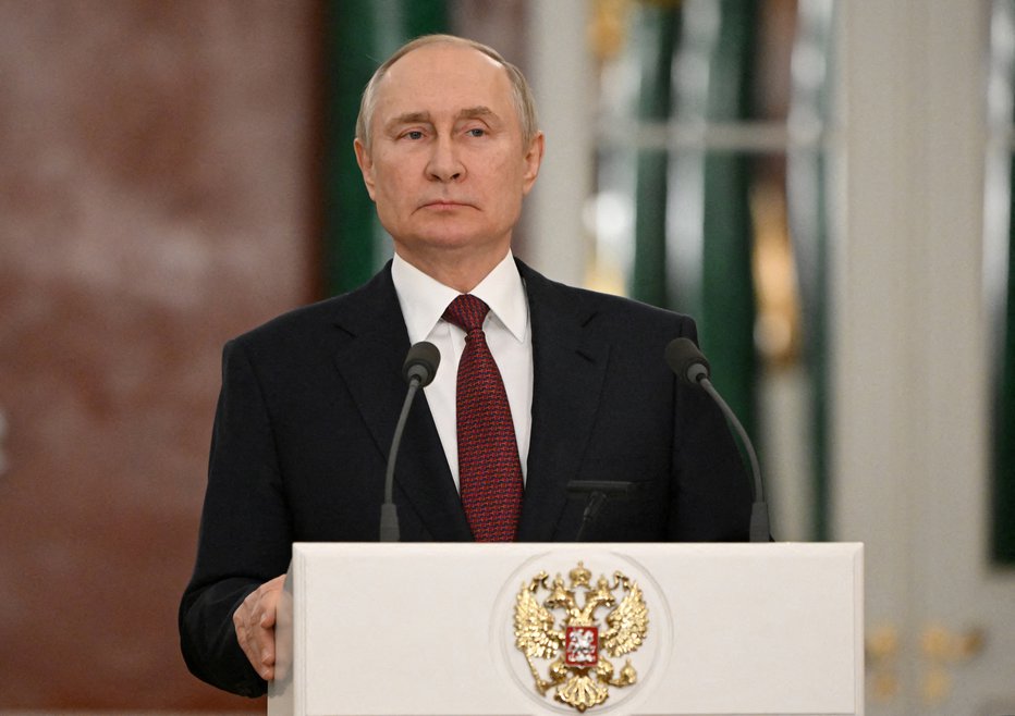 Fotografija: Ruski predsednik Vladimir Putin. FOTO: Sputnik Via Reuters
