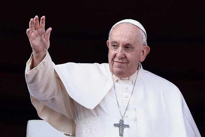 Papež Frančišek danes. FOTO: Yara Nardi, Reuters
