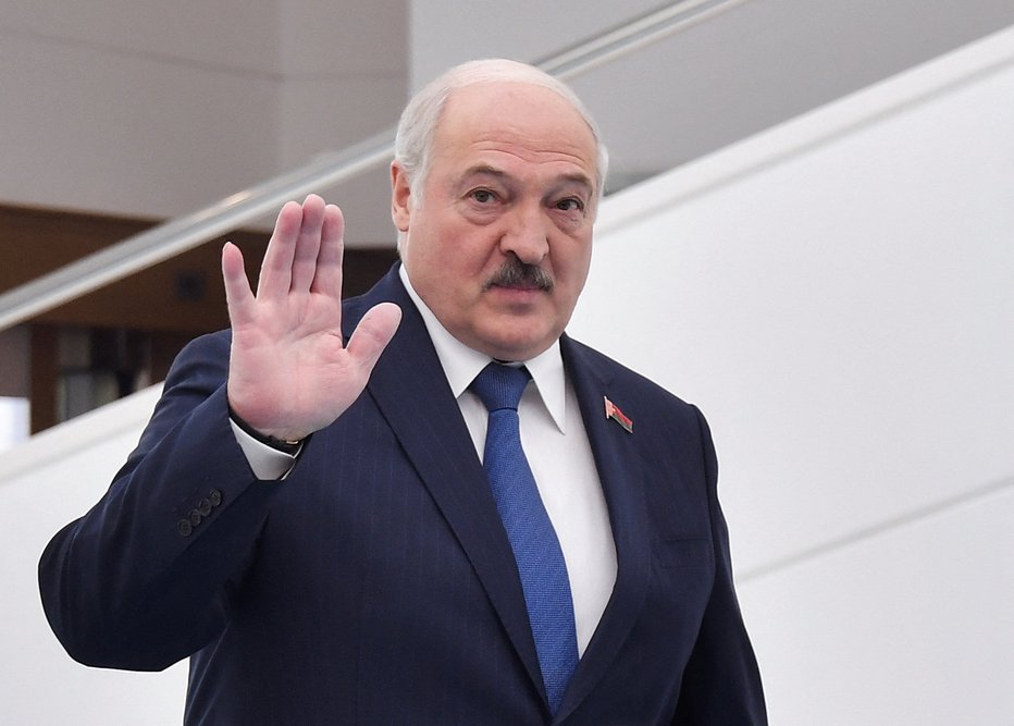 Fotografija: Beloruski predsednik Aleksander Lukašenko. FOTO: Turar Kazangapov, Reuters
