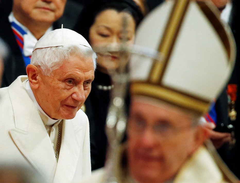 Fotografija: Benedikt XVI. je bil zadnje mesece šibkega zdravja. FOTO: Tony Gentile, Reuters
