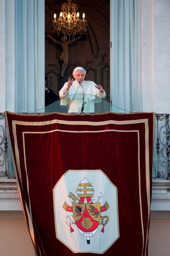 Benedikt XVI. FOTO: Vatican Media, Via Reuters
