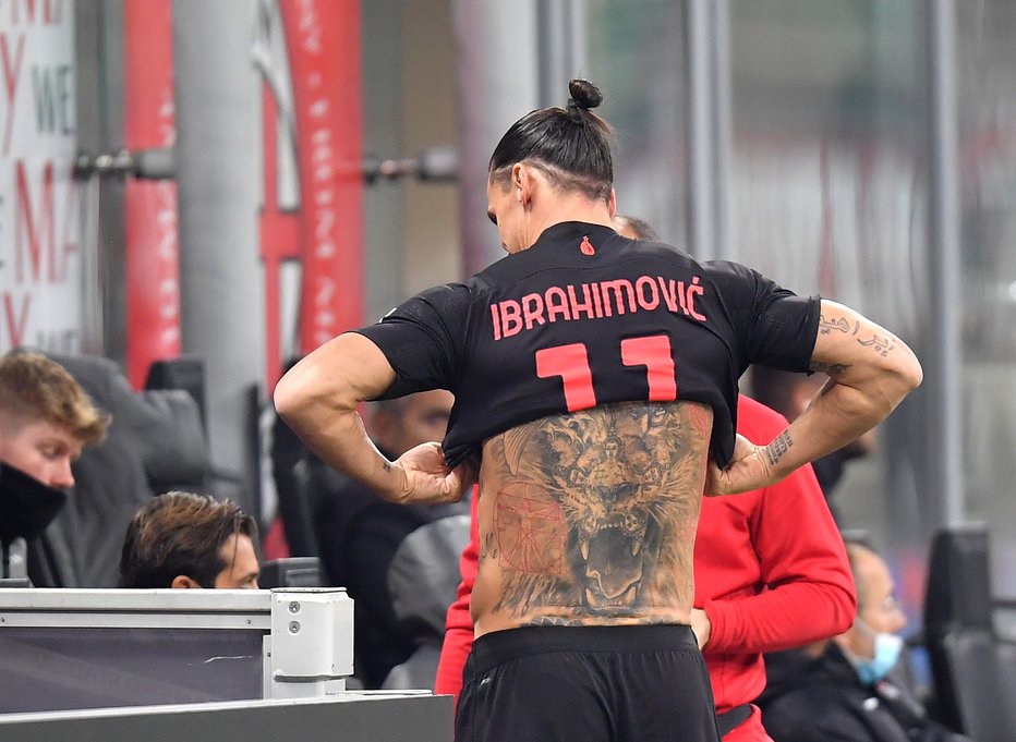 Fotografija: Kaj pomenijo tetovaže švedskega nogometaša? FOTO: Daniele Mascolo, Reuters
