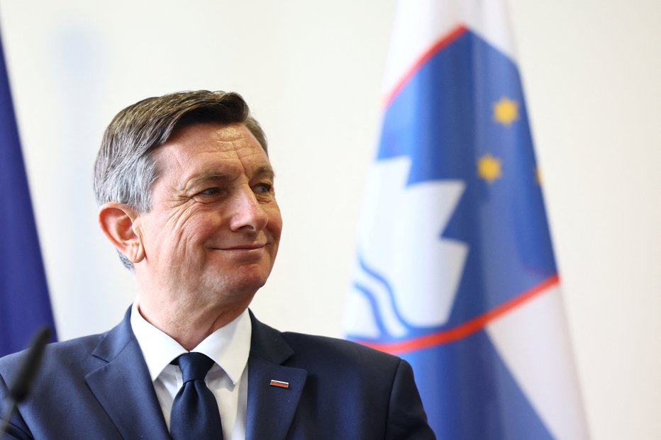 Fotografija: Borut Pahor ima novo pisarno. FOTO: Lisi Niesner Reuters

