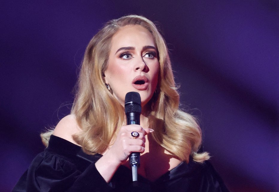 Fotografija: Adele je tudi ena najbolj nagrajevanih pevk zadnjih let. FOTO: Peter Cziborra, Reuters
