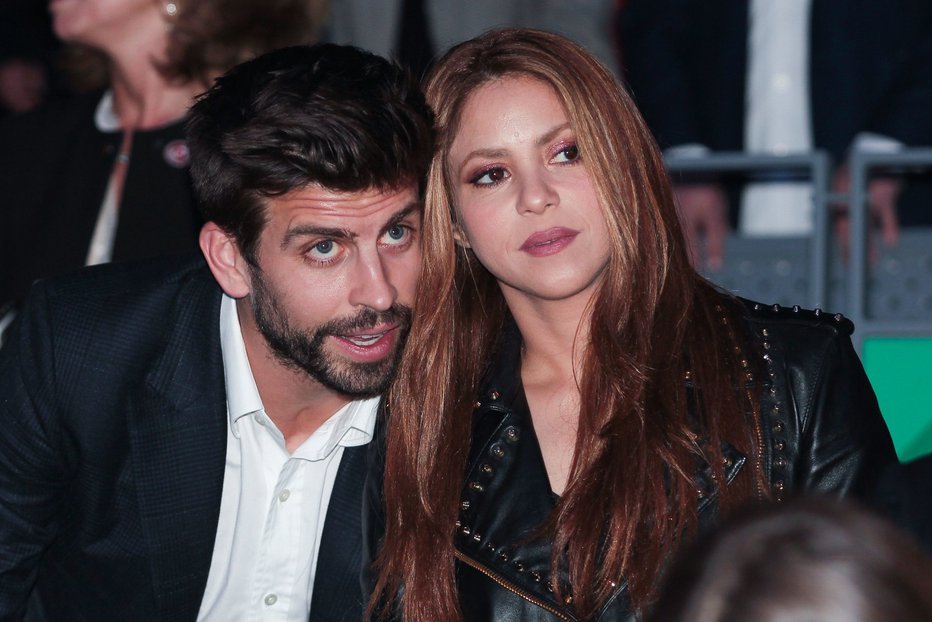 Fotografija: Gerard Pique in Shakira, ko sta bila še poročena. FOTO: Profimedia
