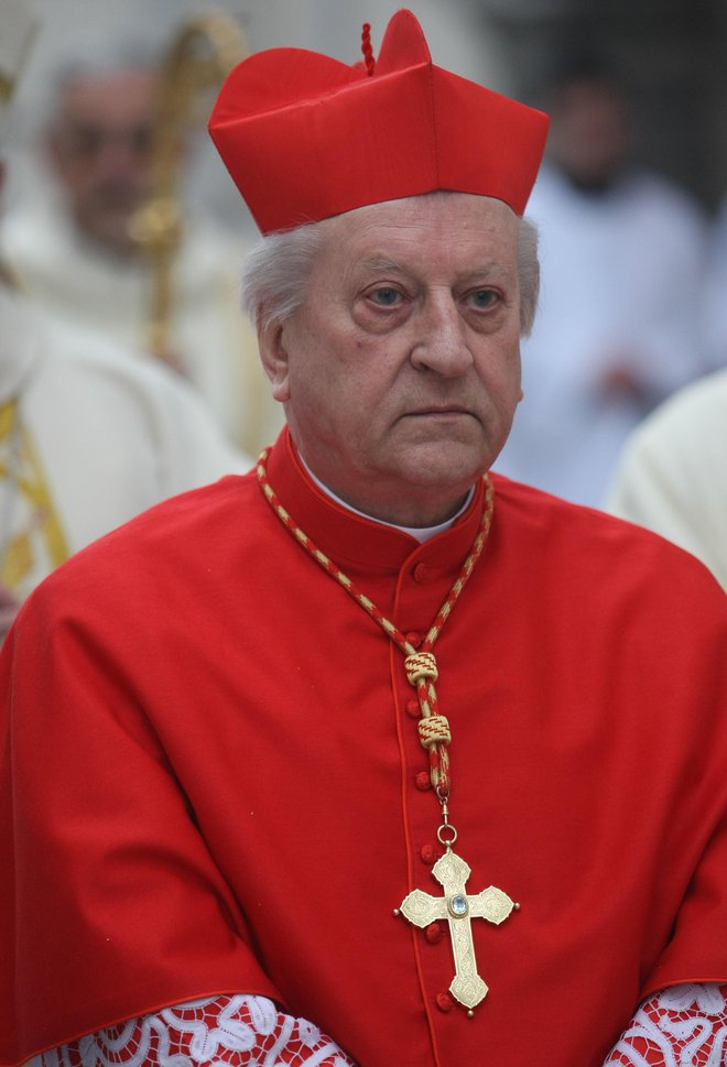 Benedikt XVI. je za kardinala imenoval Franca Rodeta. Foto: Tomi Lombar
