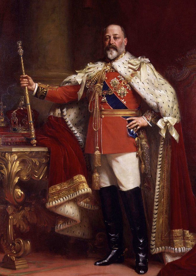 Edvard VII. je Veliki Britaniji vladal od leta 1901 do 1910. FOTO: Wikipedia
