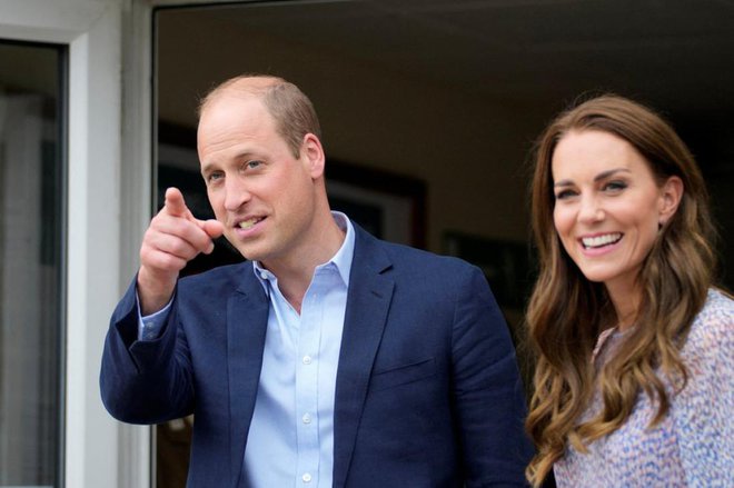 Princ William in Kate. FOTO: Pool/reuters
