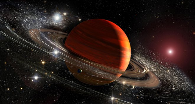 Saturn bo za približno dve leti in pol vstopil v ribi. FOTO: Elen11, Getty Images
