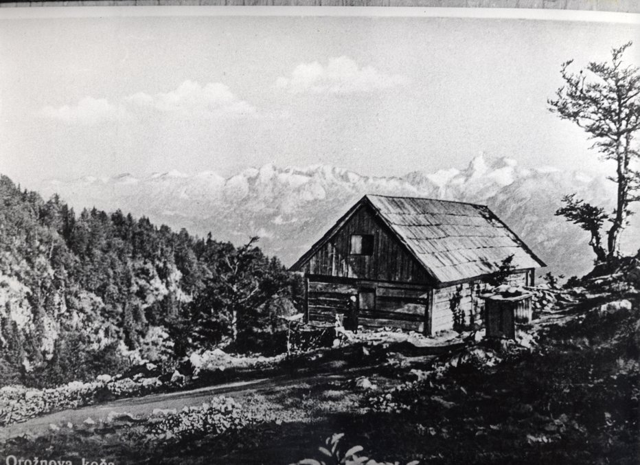 Fotografija: Orožnova koča je uradno prva slovenska planinska koča, nastala pod okriljem SPD, predhodnika PZS. FOTO: PZS
