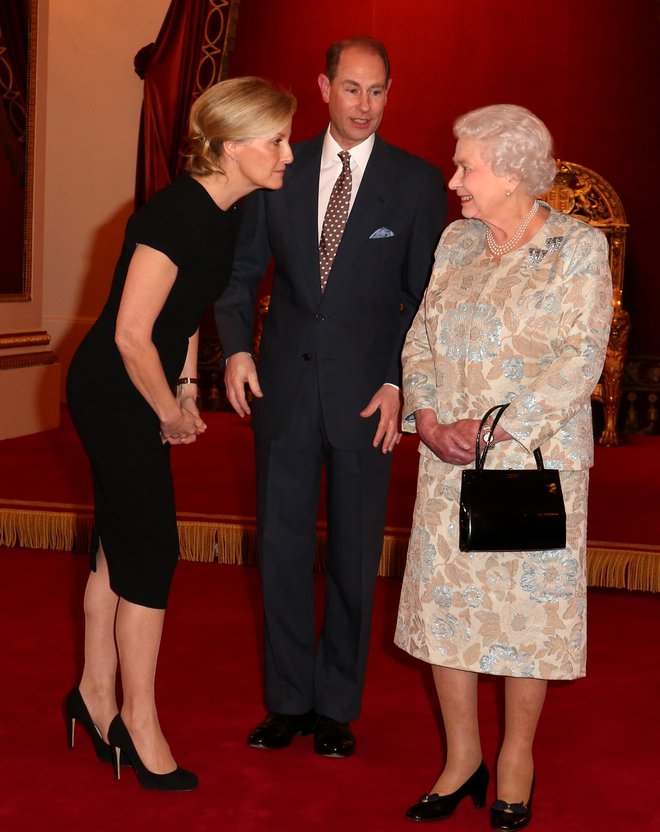 S kraljico se je odlično razumela tudi Sophie. FOTO: Wpa Pool/Getty Images
