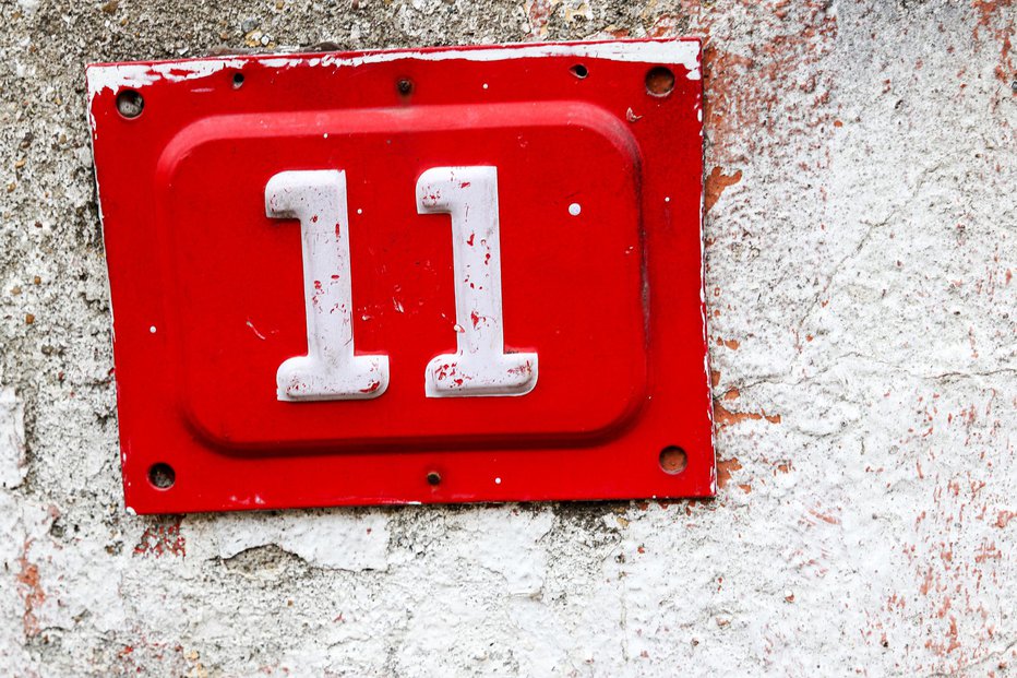 Fotografija: V numerologiji število 11 velja za nesrečno. FOTO: Oyontar, Getty Images

