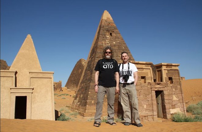 S prijateljem Jožetom je dva tedna vandral po Sudanu. FOTO: osebni arhiv
