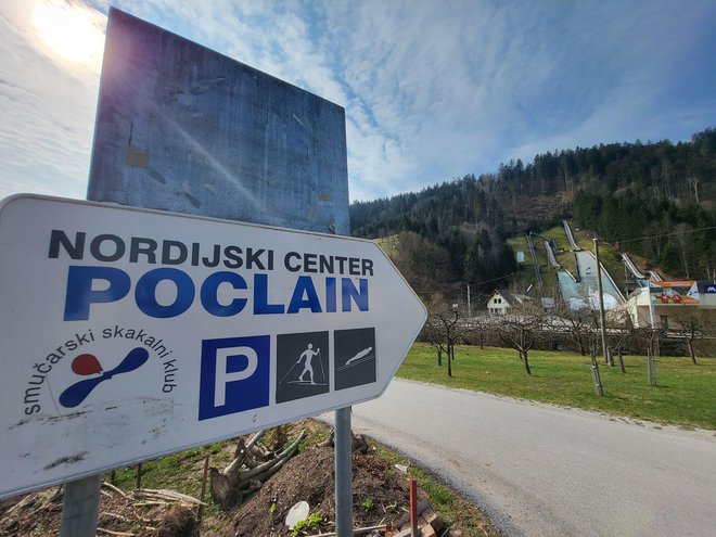 Nordijski skakalni center v Žireh FOTO: Drago Perko
