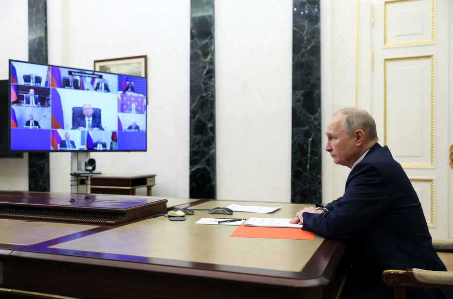 Fotografija: Vladimir Putin FOTO: Sputnik Via Reuters

