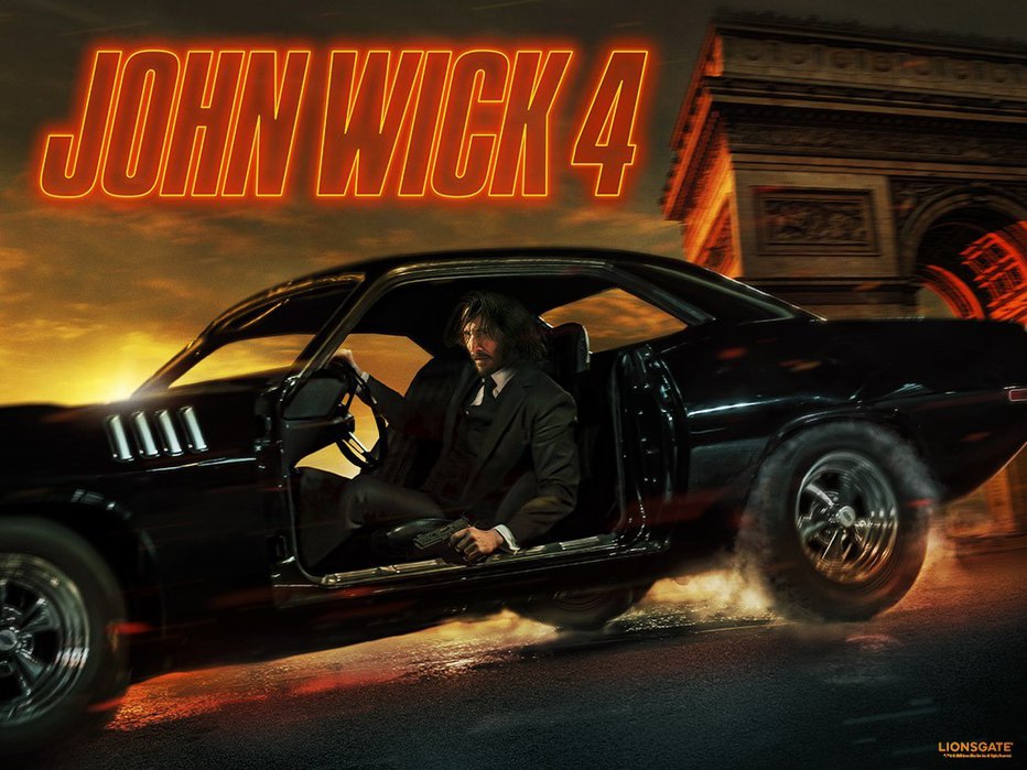 Fotografija: John Wick 4 se že predvaja v kinodvoranah. FOTO: Lionsgate
