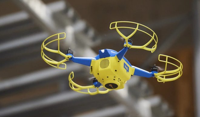 Ikein dron pripravljen na delo. FOTO: Ingka.com