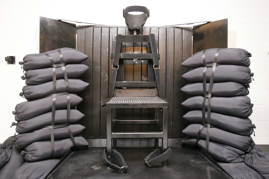 Fotografija: Prostor v utaškem državnem zaporu v Draperju, predmestju Salt Lake Cityja, kjer so leta 2010 ustrelili zadnjega obosjenca na smrt. FOTO: Trent Nelson/Reuters