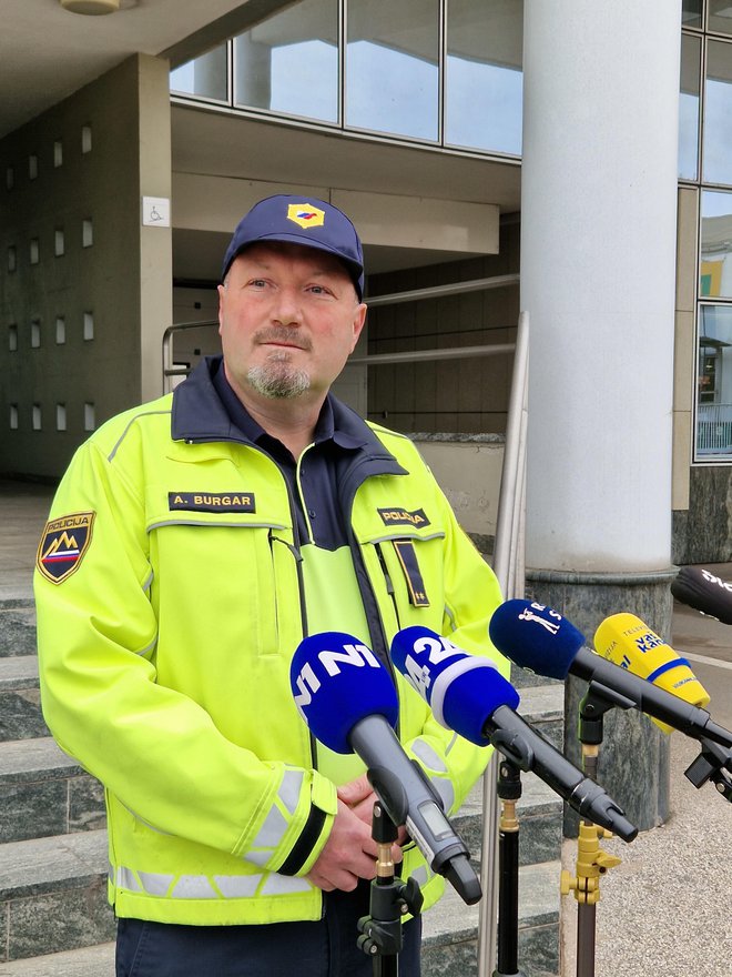 Aleš Burgar, pomočnik načelnika Postaje prometne policije Novo mesto
