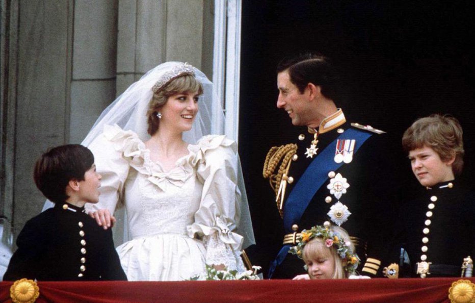 Fotografija: Princesa Diana in princ Charles, poroka FOTO: Reuters