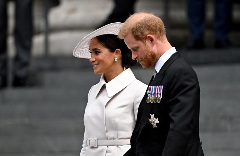 Fotografija: Princ Harry in Meghan FOTO: Reuters
