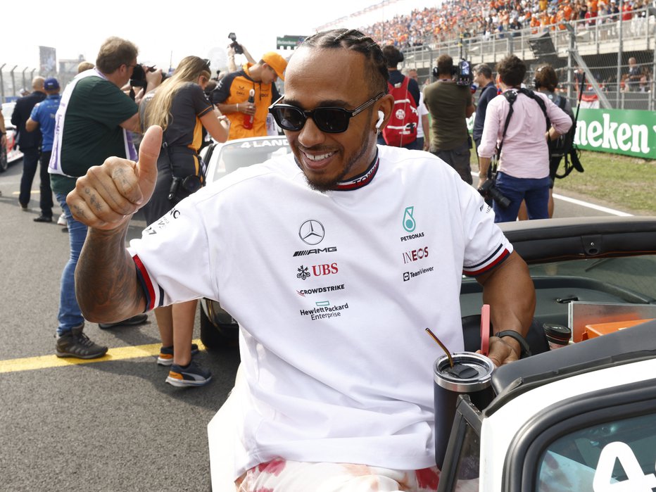 Fotografija: Igralčev tekmec bo Lewis Hamilton, večkratni svetovni prvak v formuli 1. FOTO: Yves Herman/Reuters